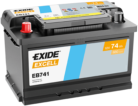 EXIDE Štartovacia batéria EB741 1
