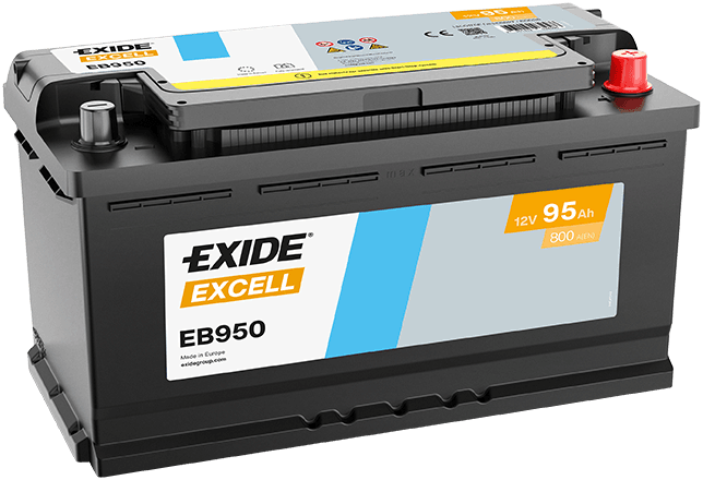 EXIDE Štartovacia batéria EB950 1