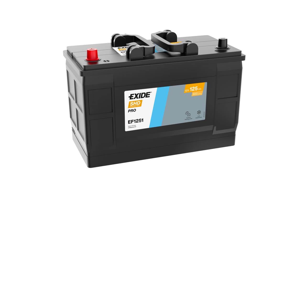 EXIDE Štartovacia batéria EF1251 1