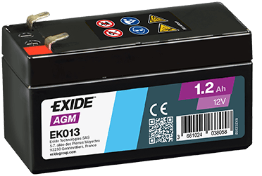 EXIDE Napájacia batéria EK013 1