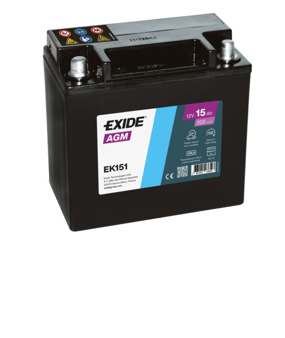 EXIDE Štartovacia batéria EK151 1