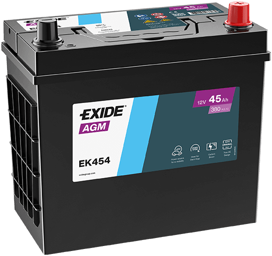 EXIDE Štartovacia batéria EK454 1