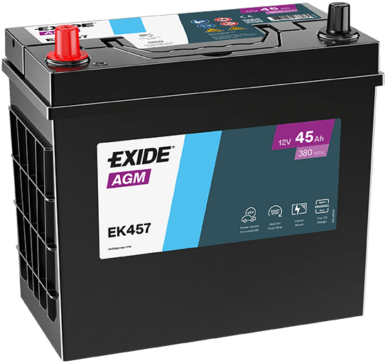 EXIDE Štartovacia batéria EK457 1