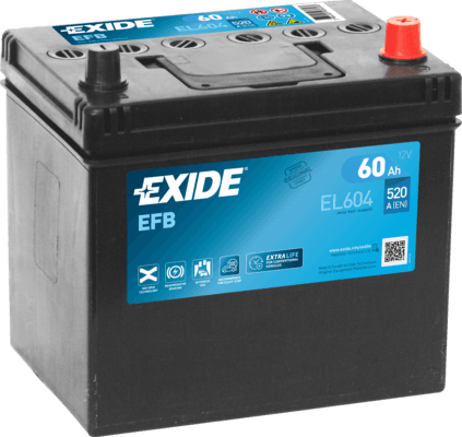 EXIDE Štartovacia batéria EL604 1