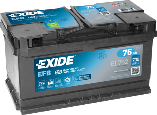 EXIDE Štartovacia batéria EL752 1