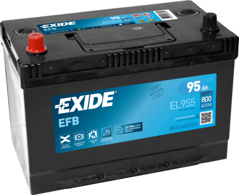 EXIDE Štartovacia batéria EL955 1