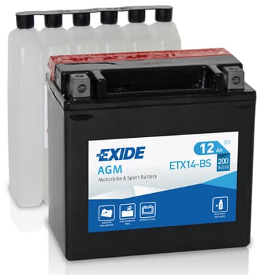 EXIDE Štartovacia batéria ETX14BS 1
