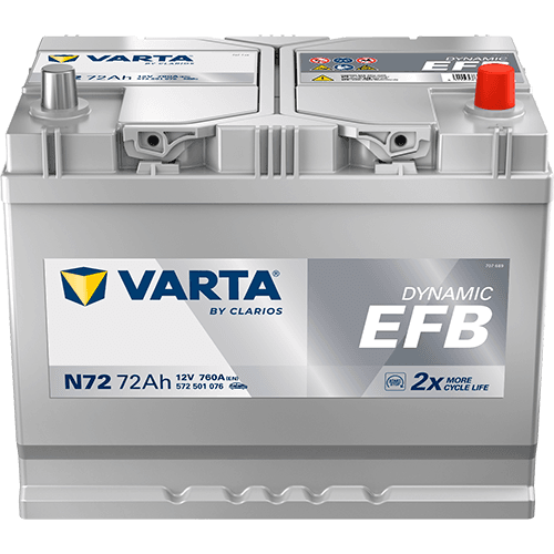 VARTA Štartovacia batéria 572501076K262 1