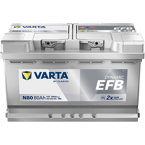 VARTA Štartovacia batéria 580500080K262 1