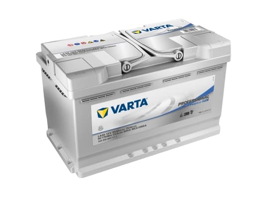 VARTA Professional Dual Purpose AGM - 12V 80AH LA80 Trakčná batéria 840080080C542 1