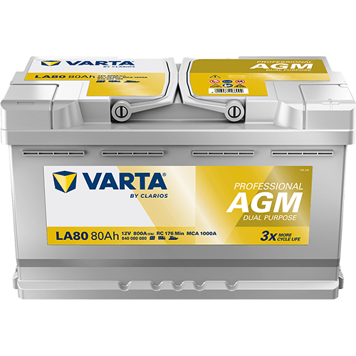 VARTA Štartovacia batéria 840080080K312 1