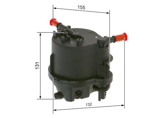 BOSCH Palivový filter 0450906460 1