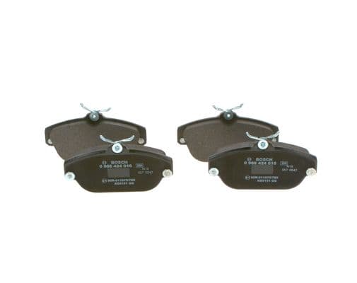 BOSCH Sada brzdových platničiek kotúčovej brzdy 0986424016 1