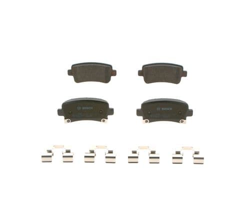 BOSCH Sada brzdových platničiek kotúčovej brzdy 0986424124 1