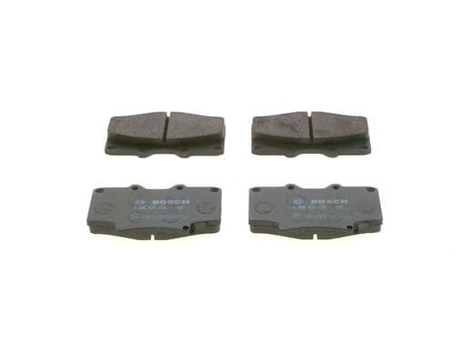 BOSCH Sada brzdových platničiek kotúčovej brzdy 0986424134 1