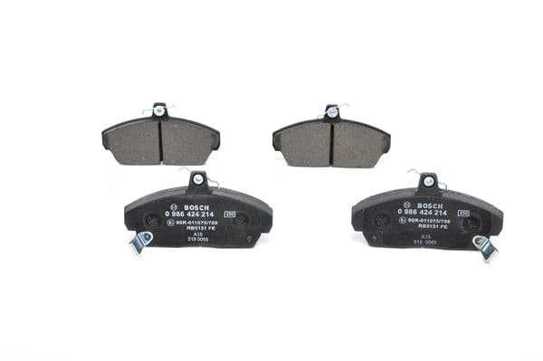 BOSCH Sada brzdových platničiek kotúčovej brzdy 0986424214 1
