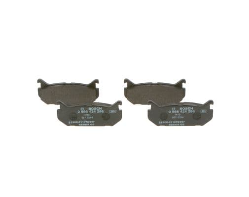 BOSCH Sada brzdových platničiek kotúčovej brzdy 0986424266 1
