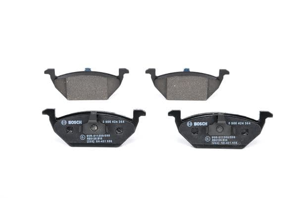 BOSCH Sada brzdových platničiek kotúčovej brzdy 0986424364 1