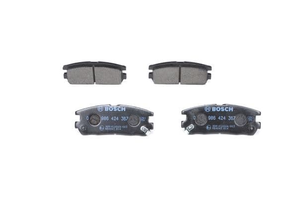 BOSCH Sada brzdových platničiek kotúčovej brzdy 0986424367 1