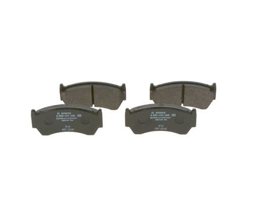 BOSCH Sada brzdových platničiek kotúčovej brzdy 0986424369 1