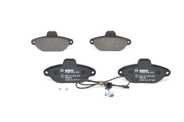 BOSCH Sada brzdových platničiek kotúčovej brzdy 0986424379 1