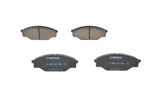 BOSCH Sada brzdových platničiek kotúčovej brzdy 0986424382 1