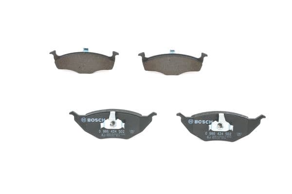BOSCH Sada brzdových platničiek kotúčovej brzdy 0986424502 1