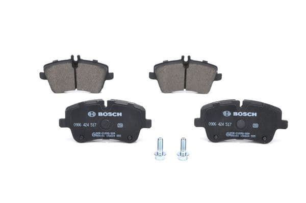 BOSCH Sada brzdových platničiek kotúčovej brzdy 0986424517 1