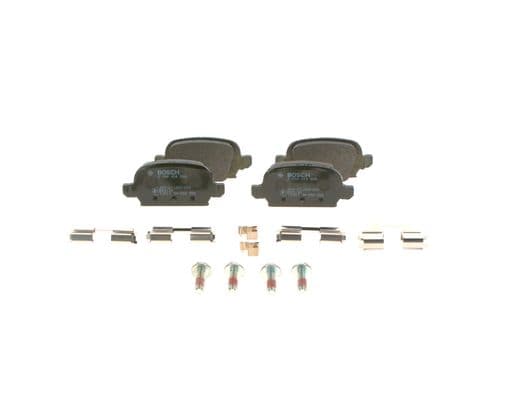 BOSCH Sada brzdových platničiek kotúčovej brzdy 0986424528 1