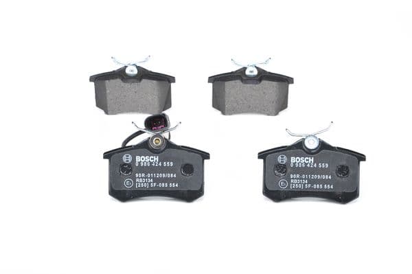 BOSCH Sada brzdových platničiek kotúčovej brzdy 0986424559 1