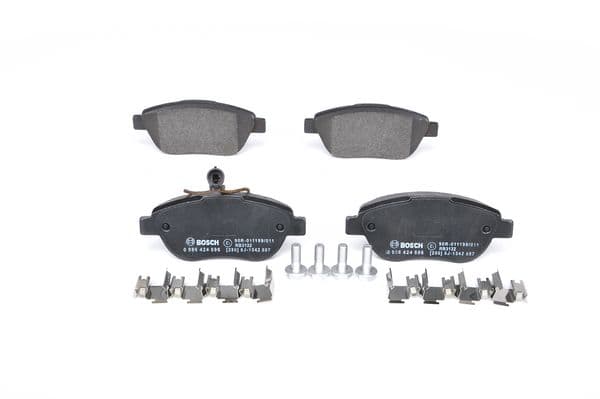 BOSCH Sada brzdových platničiek kotúčovej brzdy 0986424596 1