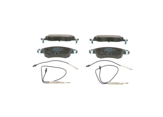 BOSCH Sada brzdových platničiek kotúčovej brzdy 0986424598 1