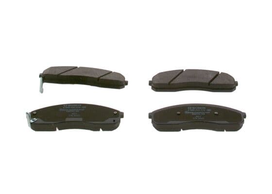 BOSCH Sada brzdových platničiek kotúčovej brzdy 0986424714 1