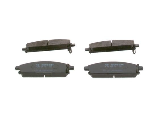 BOSCH Sada brzdových platničiek kotúčovej brzdy 0986424715 1