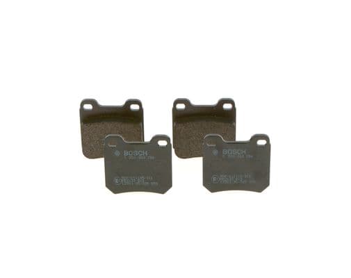 BOSCH Sada brzdových platničiek kotúčovej brzdy 0986424754 1