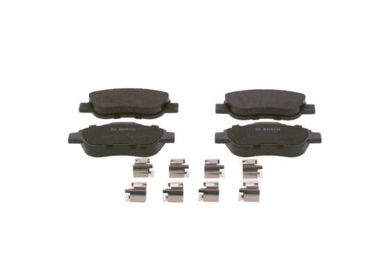 BOSCH Sada brzdových platničiek kotúčovej brzdy 0986424786 1