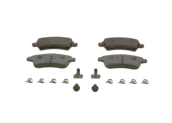 BOSCH Sada brzdových platničiek kotúčovej brzdy 0986424801 1