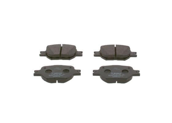 BOSCH Sada brzdových platničiek kotúčovej brzdy 0986424808 1