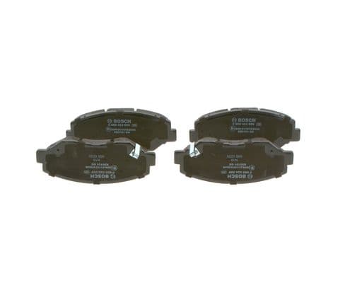 BOSCH Sada brzdových platničiek kotúčovej brzdy 0986424809 1