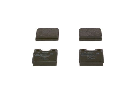 BOSCH Sada brzdových platničiek kotúčovej brzdy 0986460101 1