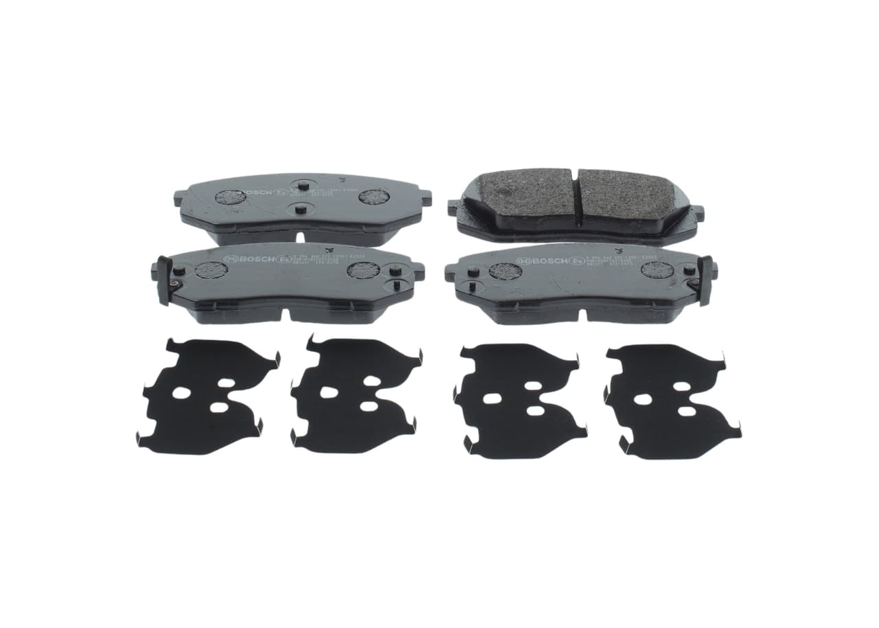 BOSCH Sada brzdových platničiek kotúčovej brzdy 0 986 460 121 1