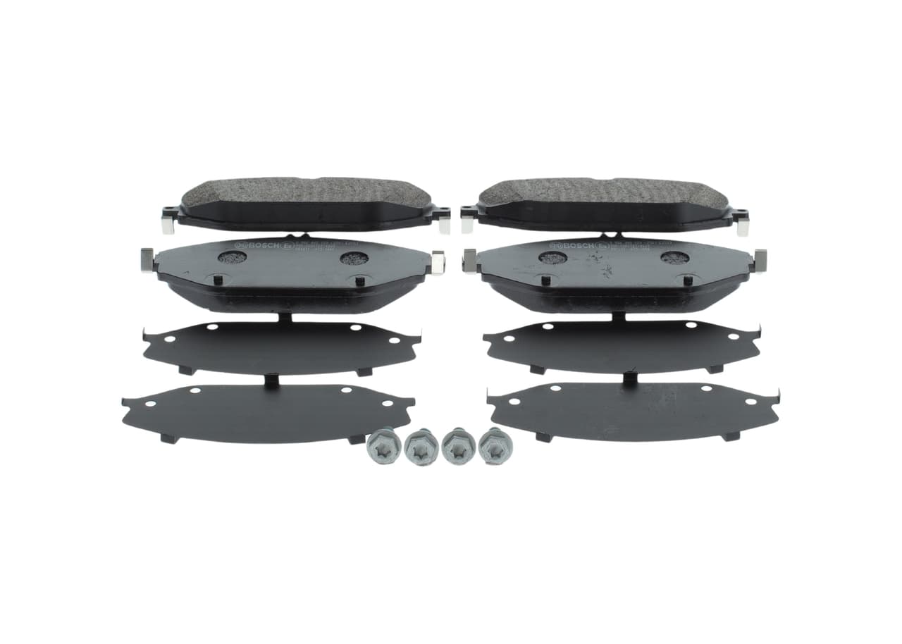 BOSCH Sada brzdových platničiek kotúčovej brzdy 0 986 460 129 1
