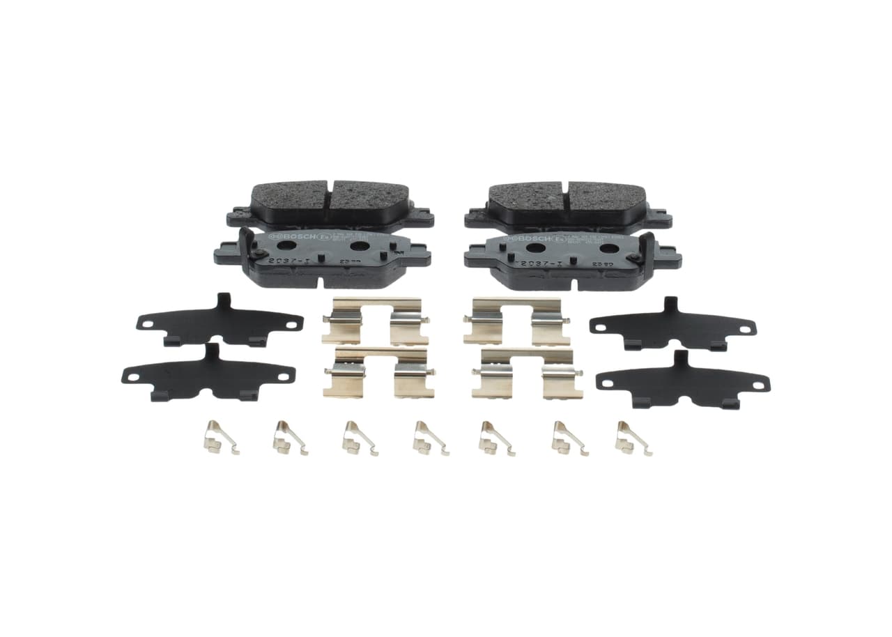 BOSCH Sada brzdových platničiek kotúčovej brzdy 0 986 460 138 1