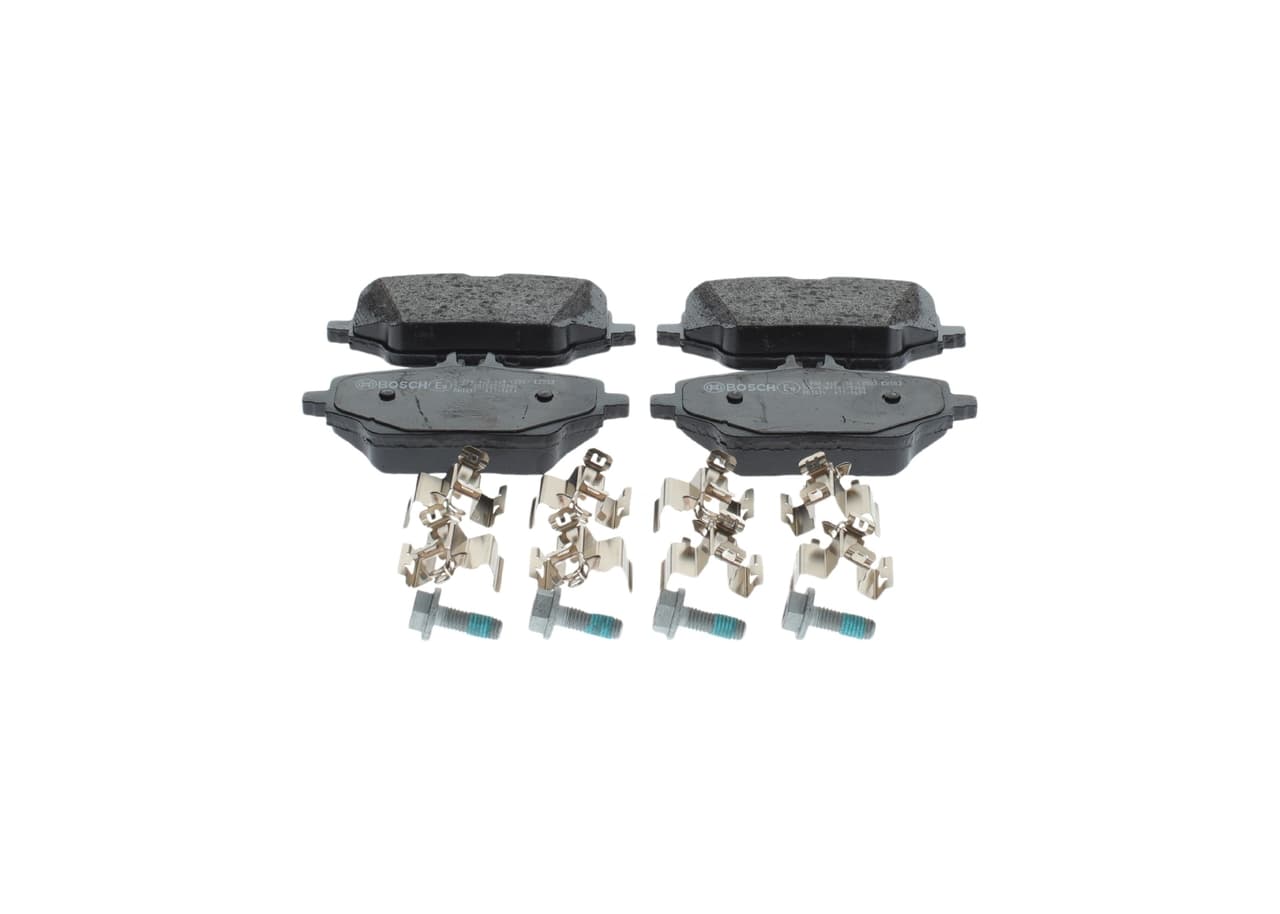 BOSCH Sada brzdových platničiek kotúčovej brzdy 0 986 460 154 1