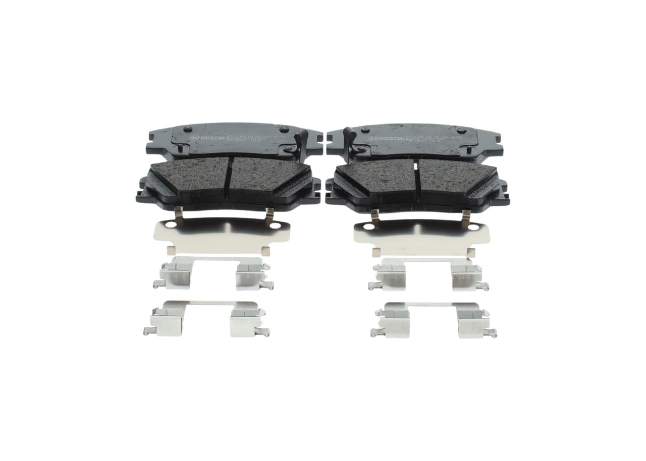 BOSCH Sada brzdových platničiek kotúčovej brzdy 0 986 460 155 1