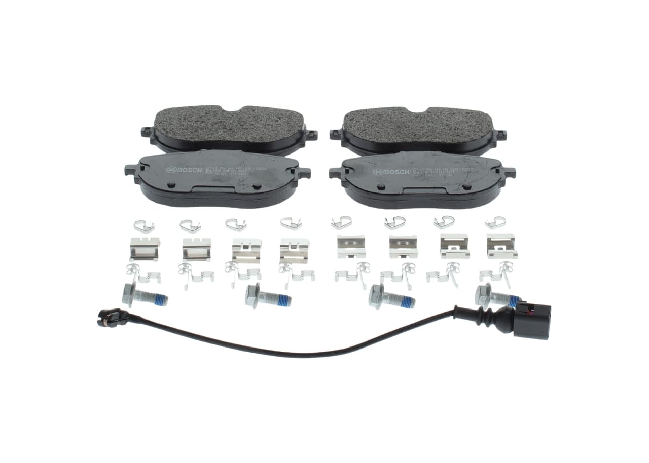 BOSCH Sada brzdových platničiek kotúčovej brzdy 0 986 460 198 1