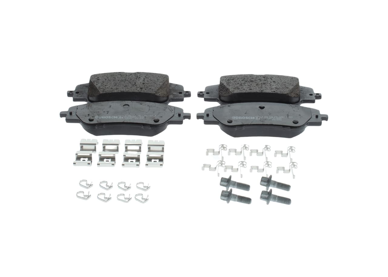 BOSCH Sada brzdových platničiek kotúčovej brzdy 0 986 460 291 1
