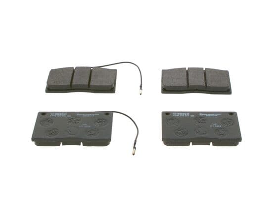 BOSCH Sada brzdových platničiek kotúčovej brzdy 0986460932 1
