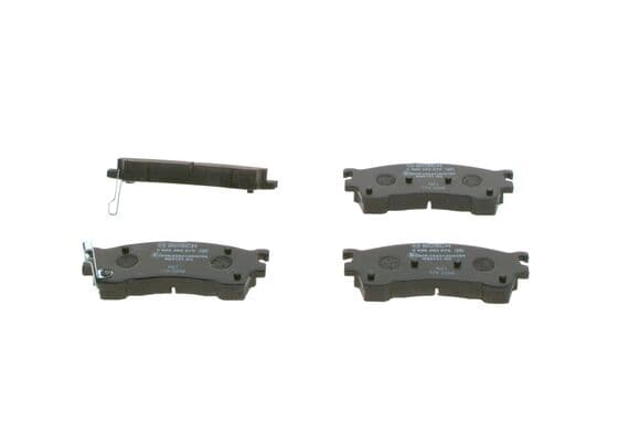 BOSCH Sada brzdových platničiek kotúčovej brzdy 0986460975 1