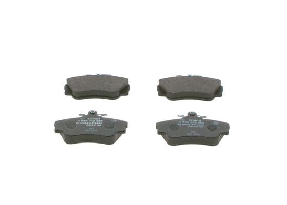 BOSCH Sada brzdových platničiek kotúčovej brzdy 0986460989 1